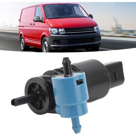 Doppelauslass-Scheibenwaschpumpen, kompatibel mit VW Passat, Phaeton, Polo, Caddy, Skoda Fabia, Teilenummer 333955651 (1/5)