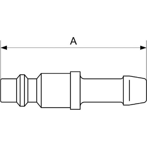 Acoplador r谩pido para tubo 16 mm PREVOST IRP086816