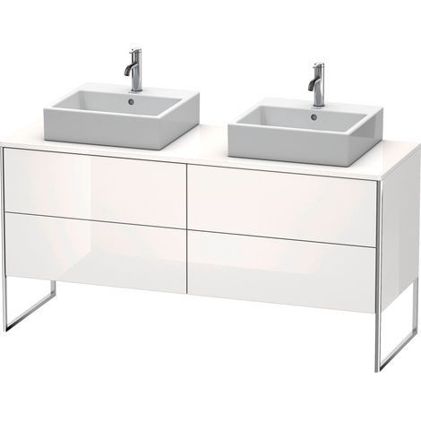 Duravit XSquare Konsolenwaschtischunterbau freistehend, für zwei