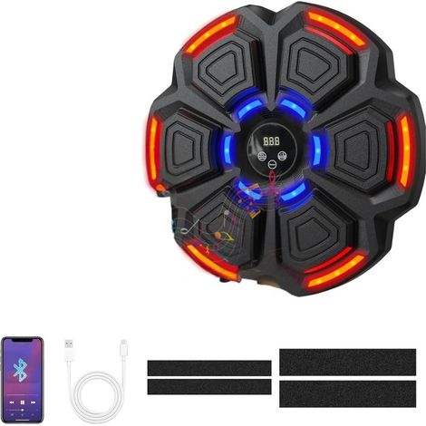 Music Boxing Machine 9 velocità di Allenamento con Bluetooth