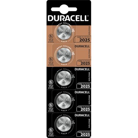 CR2025 5BL Duracell 3V hsdc DL2025
