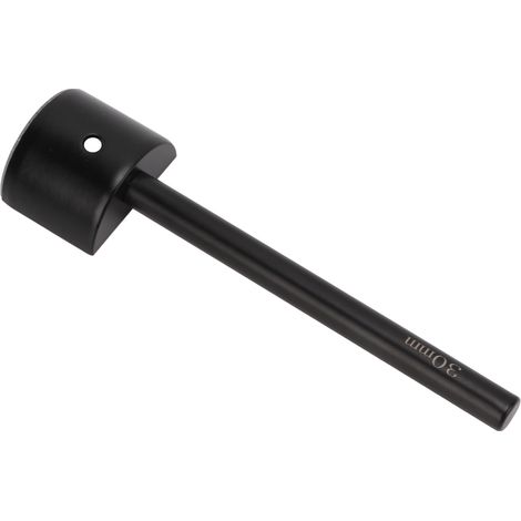 Perforatrice semi-circulaire de 30 mm pour découpe de ceintures - Lame tranchante en acier inoxydable, aspect noir, coupe rapide