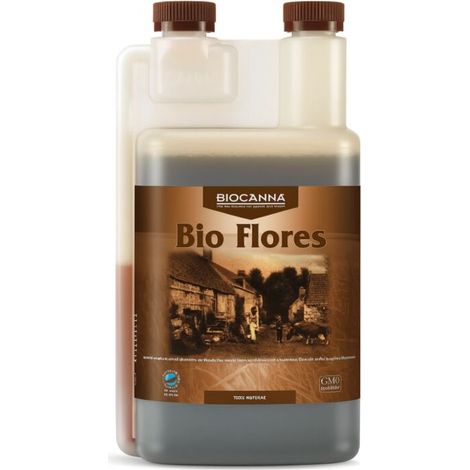 Canna Bio Flores 1 Liter Bio Blütedünger Pflanzendünger Blüte (1/5)