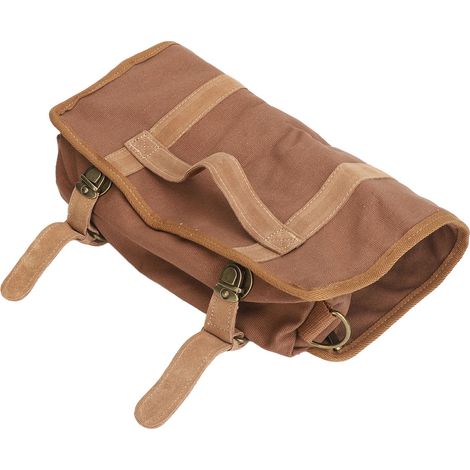 Barkeeper-Werkzeugtasche, wasserdichte Canvas-Tasche mit mehreren Fächern, tragbare Rollentasche mit Schultergurt, Kaffeetasche (1/5)