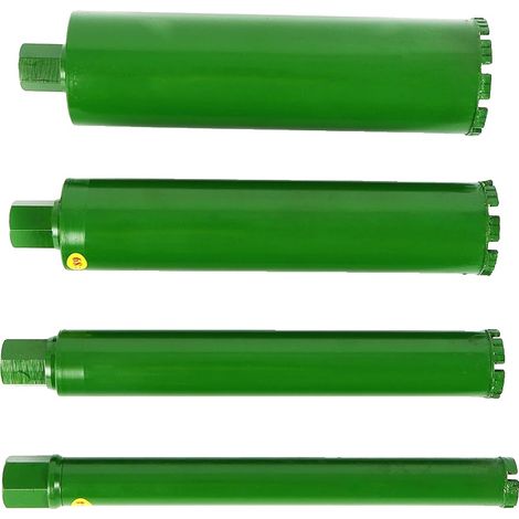 Juego de brocas de diamante, acero duradero 45, método de corte versátil, color verde. (1/5)