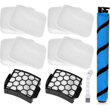 Filtre de rechange pour brosse rotative compatible avec les aspirateurs verticaux Lift-Away ADV DuoClean PowerFins LA502, LA502NP, LA500 et LA500WM. (1/5)