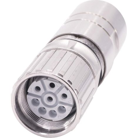 Phoenix Contact M23 Kabelsteckverbinder gerade Buchse Crimpanschluss, Polzahl 3+4+PE Kabelabgang gerade M20x1,5, Klemmbereich 7,5mm - 14,0mm - 1 Stück (1/2)
