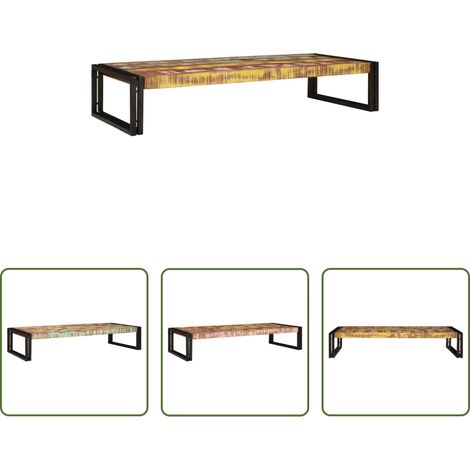 Badregal - Badregal mit Regal Mehrfarbig 120 x 50 x 23 cm Massives Altholz (1/5)