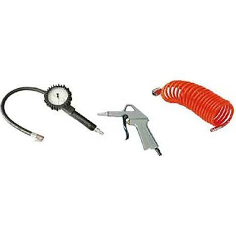 Kit de inflado Mecafer 3 piezas 5 m certificado conector rápido (1/2)