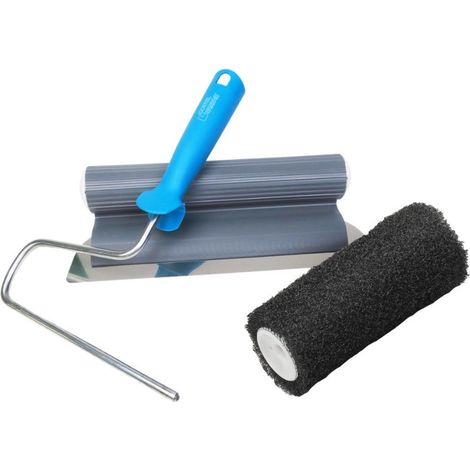 L'Outil Parfait – Kit à enduire Roll'Enduit 180 mm – Lame inox 30 cm Décoliss – Rendement jusqu'à 25 m²/h – Anti-projection et facile à nettoyer (1/3)