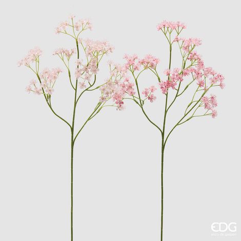 EDG Enzo De Gasperi Gypsophila Ramo Ass. Pianta Artificiale H 61 Cm Rosa Chiaro o Scuro 1 Pz