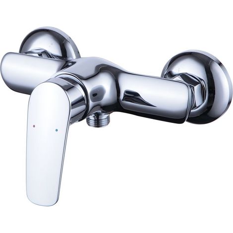 Primaster Brausearmatur Singen mit Rückflussverhinderer chrom Duscharmatur (1/2)