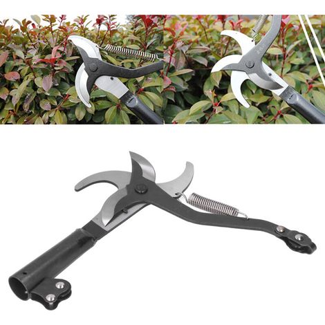 Ciseaux à Hauteur pour Jardinage avec Roulement à Billes et Double Lame Pratique - KZQ (1/2)
