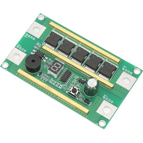 Kit de soudage par points à 8 niveaux réglables, compatible avec batteries lithium 18650, avec panneau de commande et système de soudage automatique. (1/5)