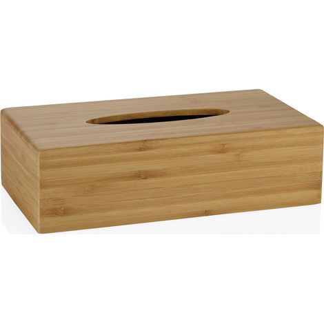 Boîte à Mouchoirs Rectangulaire Bambou