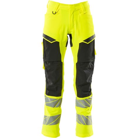 Mascot MASCOT ACCELERATE SAFE Warnschutz-Stretchhose 19479 Gr. 82C49 hi-vis gelb/schwarz (1/4)