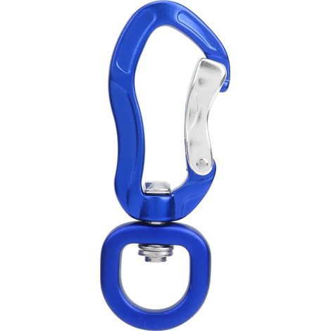 Mousqueton de sécurité en forme de O 25KN CC 0082 pour escalade et randonnée rouge (1/5)
