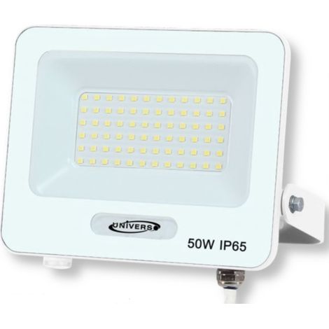 TRADE SHOP - Faro Proiettore Smd Led Floodlight 50 W Slim Ip65 Luce 3000k 4000k 6500k Ek05-50w - Bianco-Bianco Naturale      -