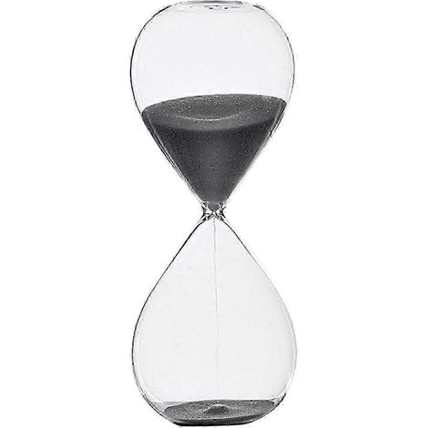 Sablier de 30 minutes, horloge à sable dorée de 7,8 pouces, idéale pour les jeux d'enfants, la décoration de la maison, du bureau et de la salle de classe. (1/5)