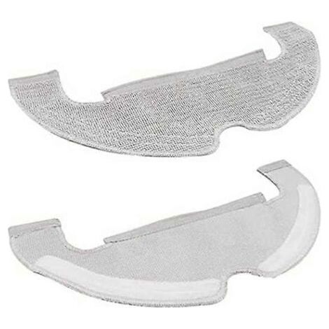 NALOOKAMIC Lot de 10 chiffons de rechange pour aspirateur Xiaomi Dreame Bot D10 Plus RLS3D