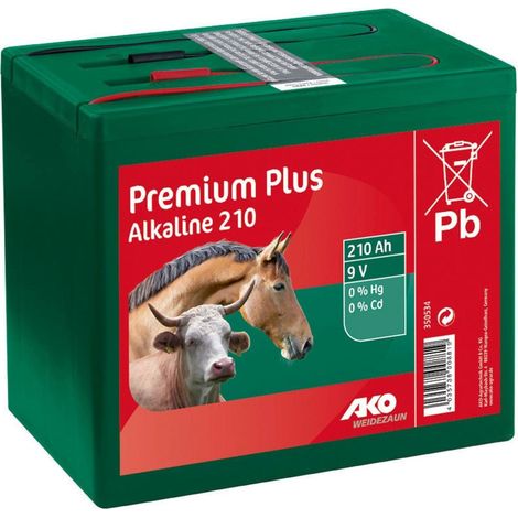 AKO Batterie Alkaline 9V , 210 AH