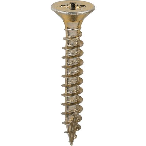 TIMCO Classic Multi-Purpose Countersunk Gold Woodscrews - 6.0 x 40
