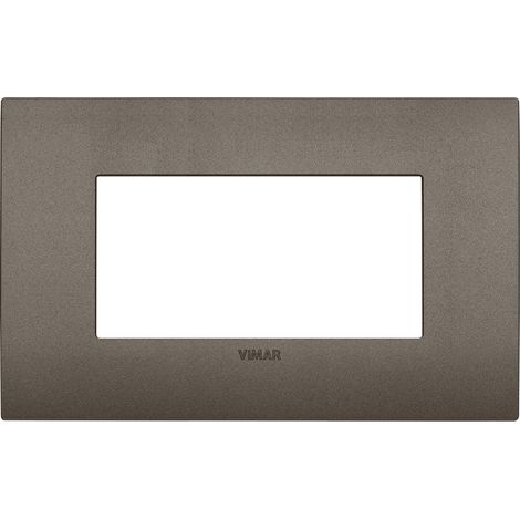 VIMAR - 19654.80 Placca Classic 4M Metal