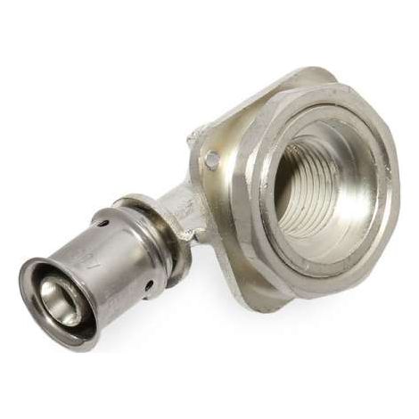Multitubo Metall-Press-UPS-Anschlusswinkel 16x1/2"IG für Verbundrohr, 29210