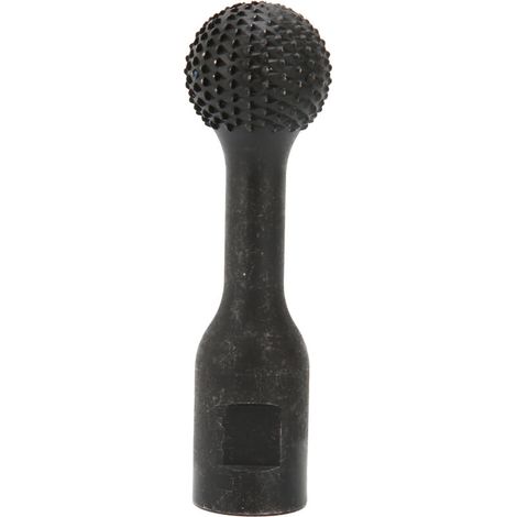 Fresa rotativa esférica para tallado de madera: cabezal de pulido de 30 mm compatible con amoladoras angulares, para pulido fino y de precisión.