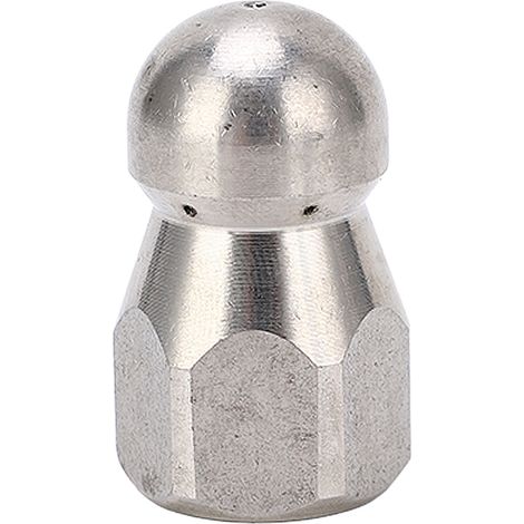 Ortviai Jet de Nettoyage Haute Pression 5000 PSI pour Canalisations – Tête Balle en Acier Inoxydable, Filetage G1/4"