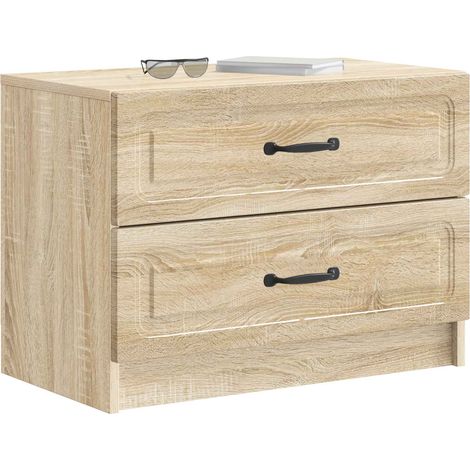 Maison Exclusive - Nachttisch Sonoma-Eiche 62 x 34,5 x 44,5 cm Ho