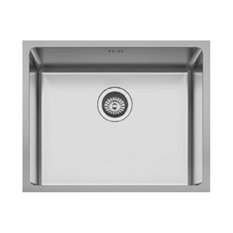 Lavello in Acciaio Inox 1 VASCA QUADRA (50X40cm) Modello Berlino (1/3)