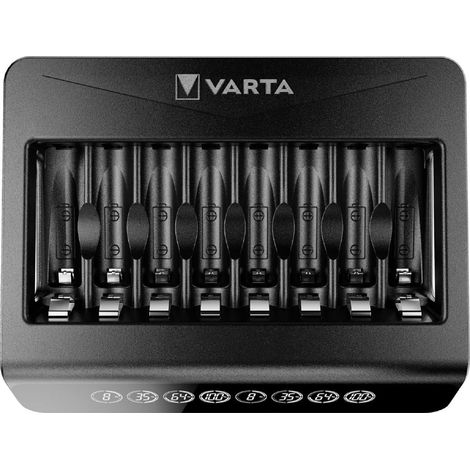 Varta Ladegerät Ladestation für Batterien Akku-Ladegerät für AAA/AA mit Sicherheitsfunktionen (1/5)