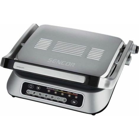 Sencor SBG6031SS Elektrische Kochplatte Silber 31x25 cm