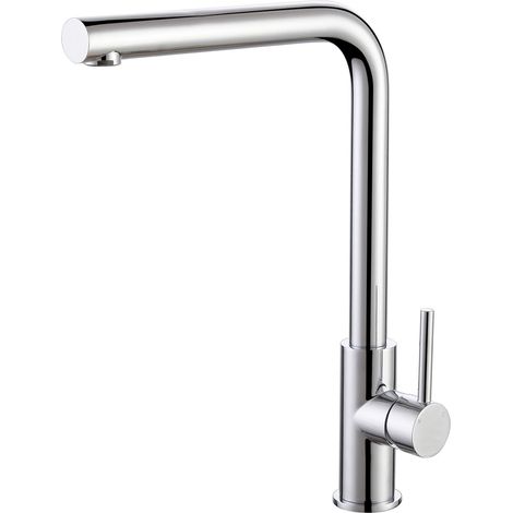 RAK Munich Side Lever Kitchen Sink Mixer Tap - RAKKIT020 (1/2)