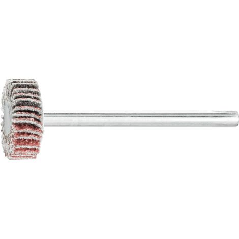 PFERD TOOLS Korund Fächerschleifer F Ø 15x5 mm Schaft-Ø 3 mm A60 für Feinschliff und Finish 10 Stk (1/5)