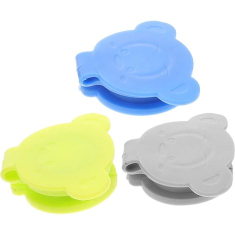 3 bouchons de lavabo - plastique - pour vasque et évacuation (1/5)
