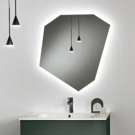 Specchio da bagno retroilluminato LED SELF 75 cm (1/3)