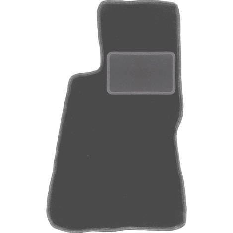 Fahrermatte aus Samt für: Smart Roadster Roadster (2002–2005), Graphit
