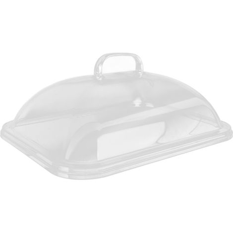 Spritzschutz aus transparentem Acryl, staubdicht, rechteckige Form, praktisch und ideal für die Küche. (1/5)