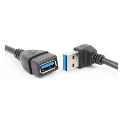 USB-Verlängerungskabel, abgewinkeltes USB 3.0-Datenkabel (Stecker auf Buchse), abgewinkeltes High-Speed-USB-3.0-Verlängerungsadapterkabel. (1/5)