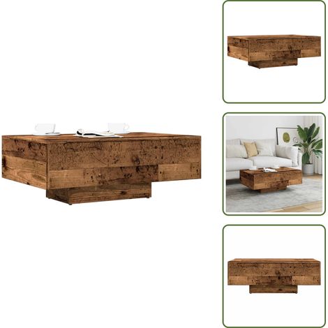 Couchtisch Altholz-Optik 85x55x31 cm Holzwerkstoff - Couchtisch - Couchtische - Beistelltisch - Sofatisch (1/5)