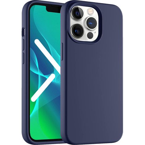 Erbord Hülle für iPhone 13 Pro Max, Silikon, Dunkelblau (1/4)