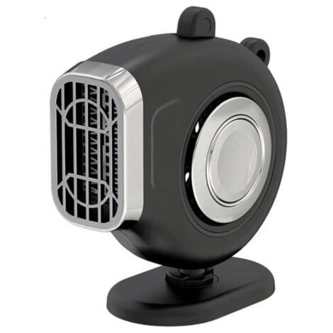 Sollbry 1 pièce 12 V chauffage de voiture portable sèche-linge électrique désembuage de pare-brise dégivreur de brouillard Mini chauffage de véhicule désembuage de chauffage de voiture d'hiver (couleu (1/3)