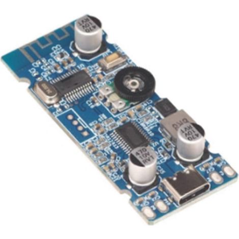 Module amplificateur BT5.0 stéréo 2.0 2x6W Bluetooth, carte d'amplificateur de puissance alimentée en 5V avec réglage du volume (1/5)