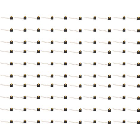 3-mm-LED-Fassung mit 90°-Winkelstück für industrielle Komponenten – 100er-Packung – Orangefarbenes Licht