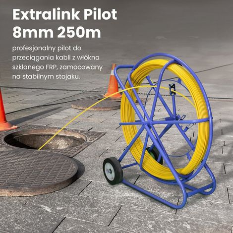 Herramienta del electricista extralink cable pulling rod flexible resistente (1/3)
