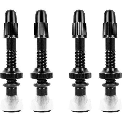 4 Pièces Valve de Vélo 40 mm Pneus sans Chambre à Air de Vélo de Route de Montagne Conversion Accessoires de Mastic en Alliage D'Aluminium Anodisé (1/5)