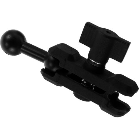 Adaptateur Rotule en Alliage D'aluminium 17 Mm Tige D'extension 360° pour Support Téléphone GPS Voiture Tableau de Bord Intérieur (1/5)