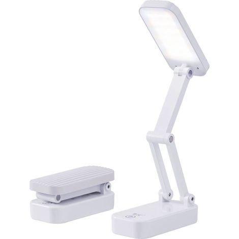 Lampe de bureau LED, lampe de bureau protégeant les yeux, lumière naturelle protégeant les yeux, luminosité réglable, 3 modes de température de couleur, lampe de lecture protégeant les yeux, convient (1/5)